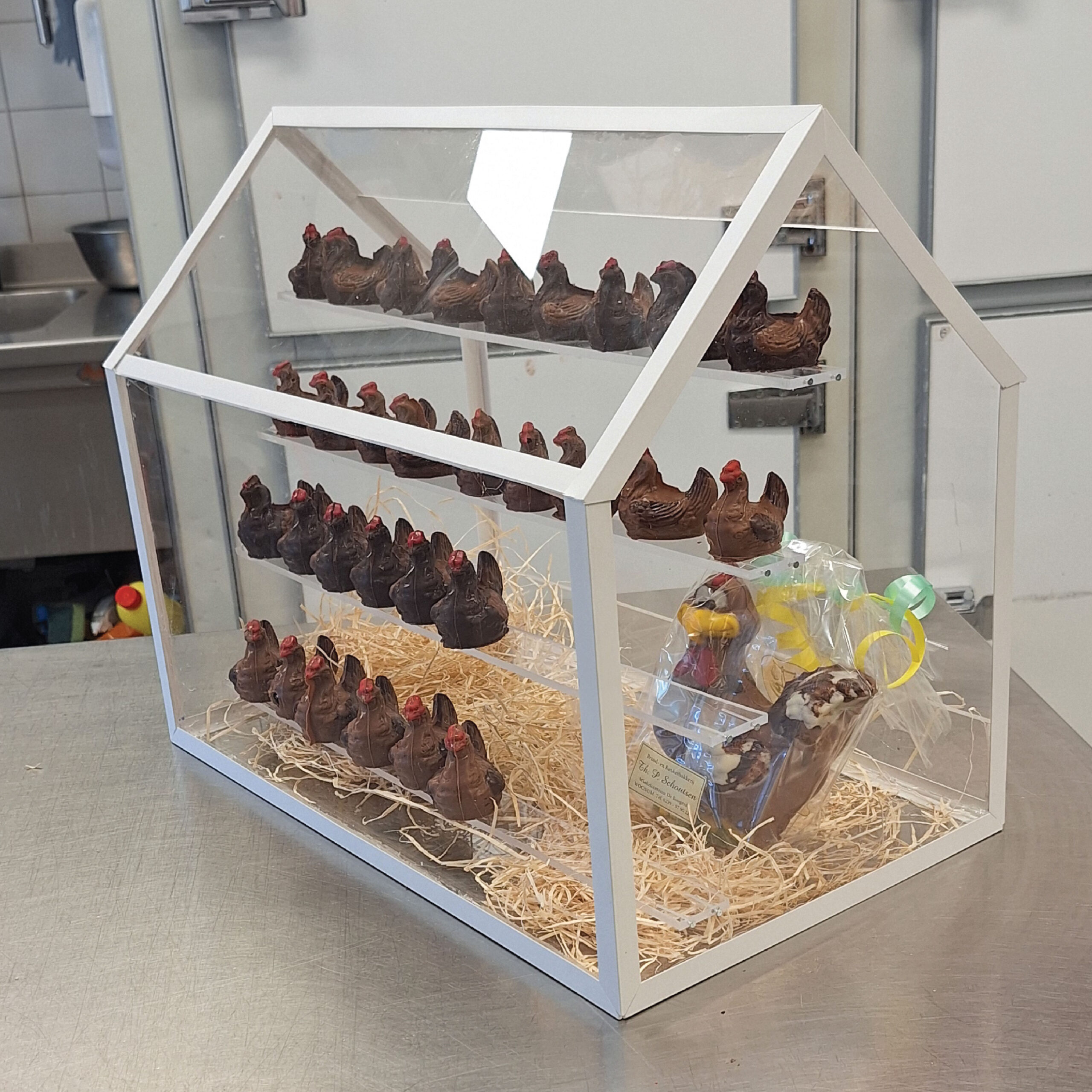 plexiglas helder 3 mm glazen huisje