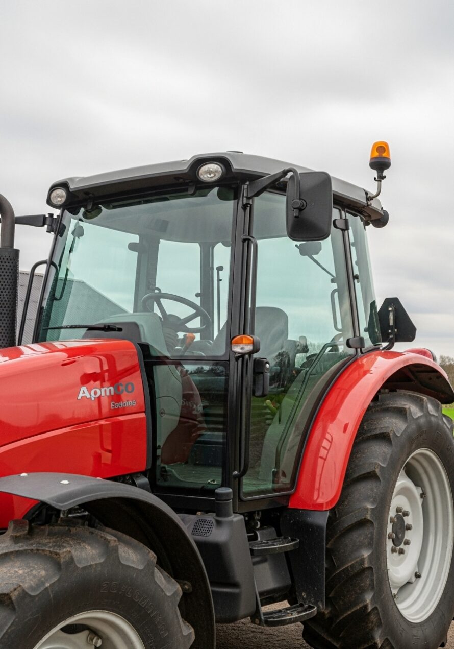 Plexiglas ruit tractor plastic