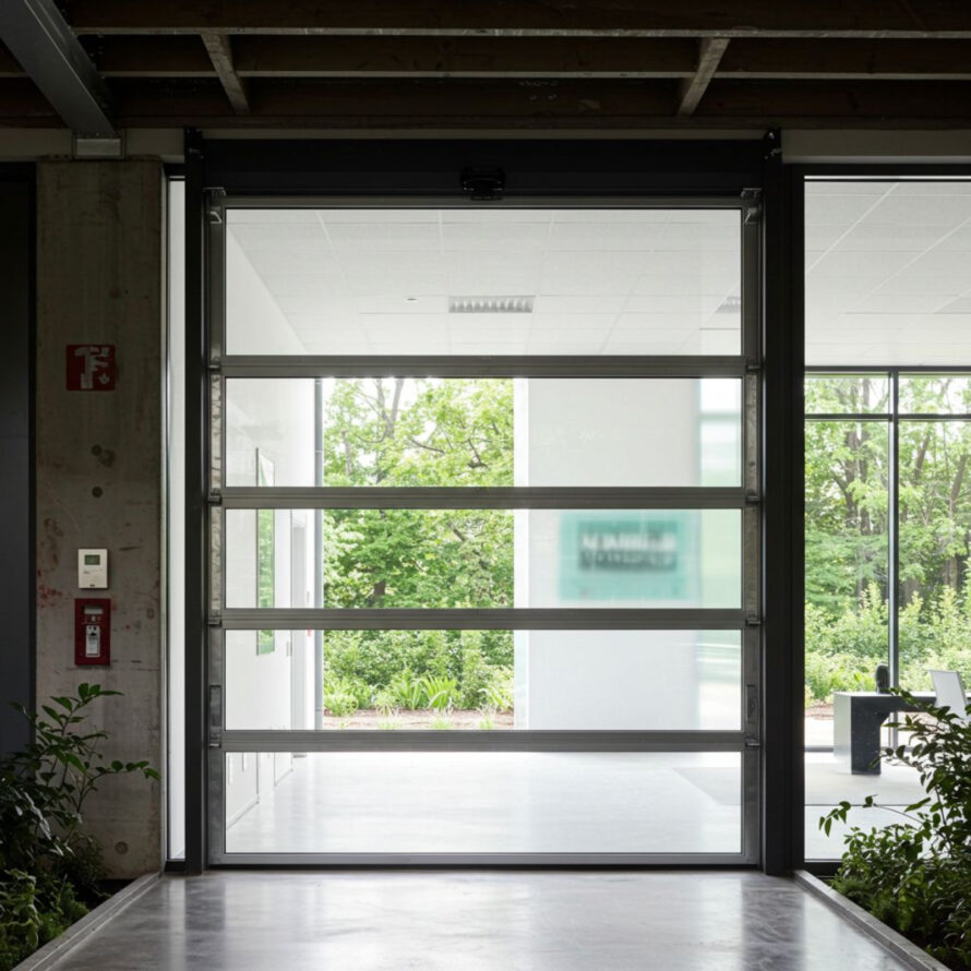 Bedrijfsdeur polycarbonaat