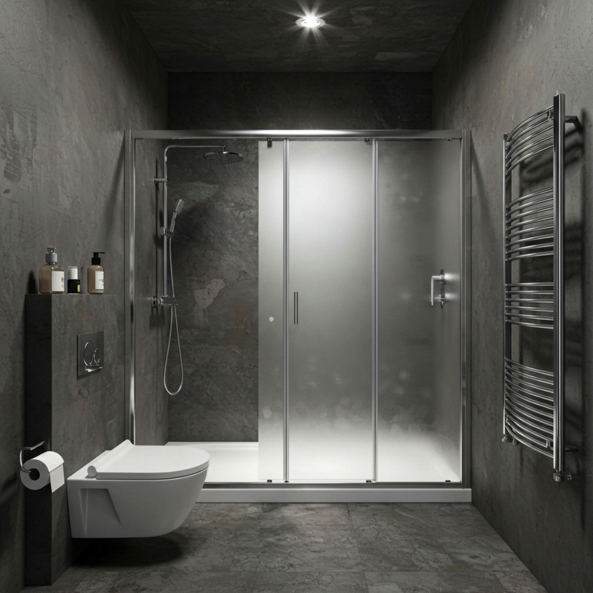 Plexiglas douchedeur douchewand kunststof panelen