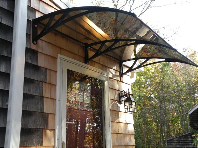 PMMA kunstglas luifel rook