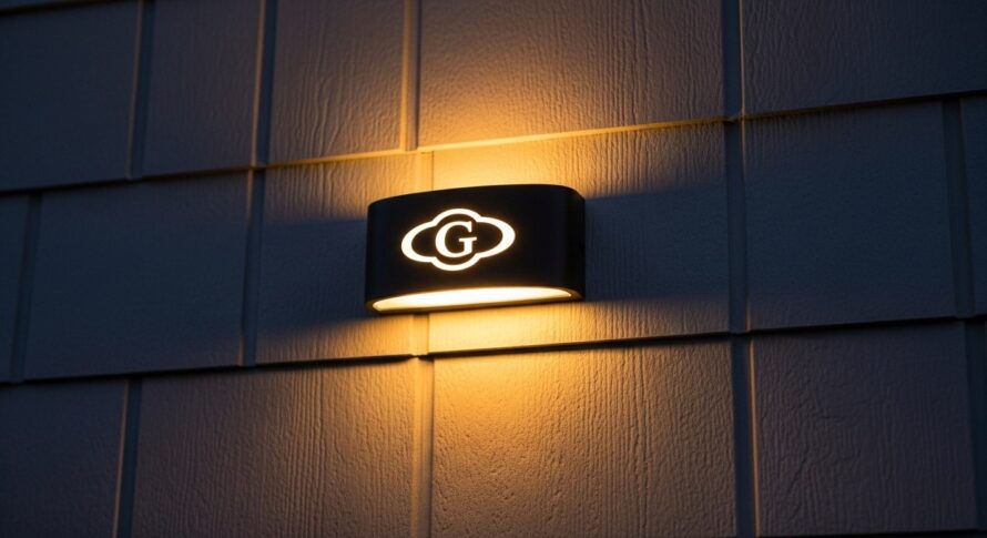 Perspex zwart opaal lamp winkel logo pand