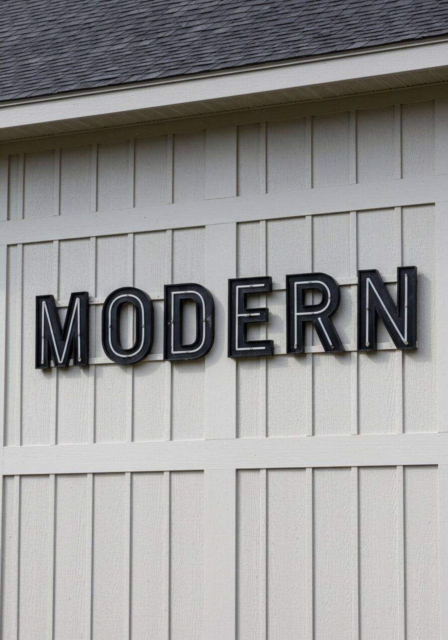 Lichtletters plexiglas zwart