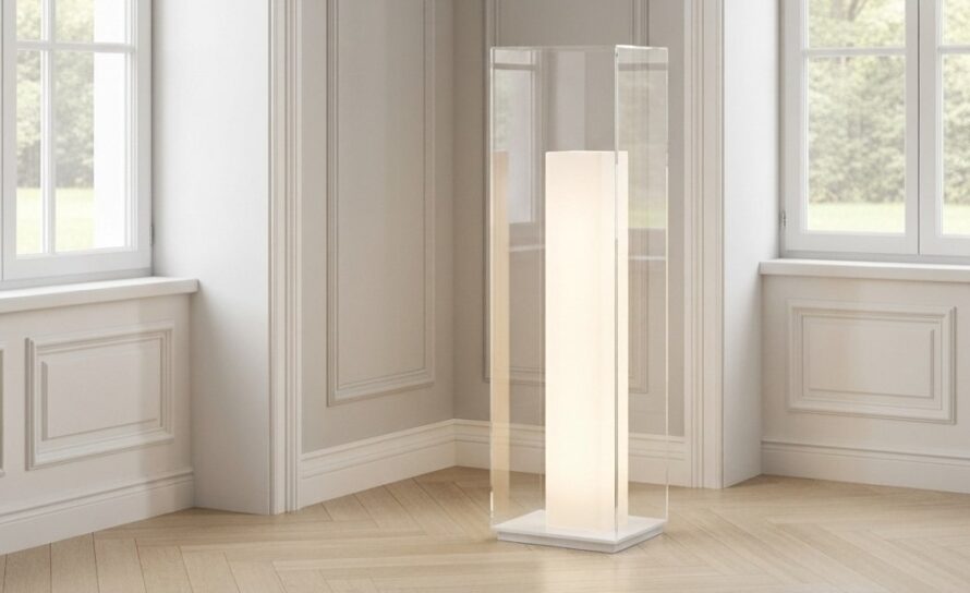 Lantaarn lampenhouder plexiglas helder