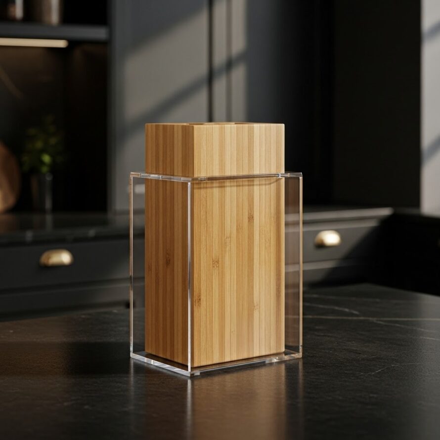 Messenblok gemaakt van acrylaat