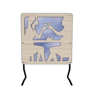 plexiglas luxe spatscherm