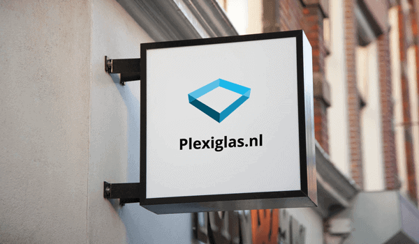 Lichtbak wit Plexiglas