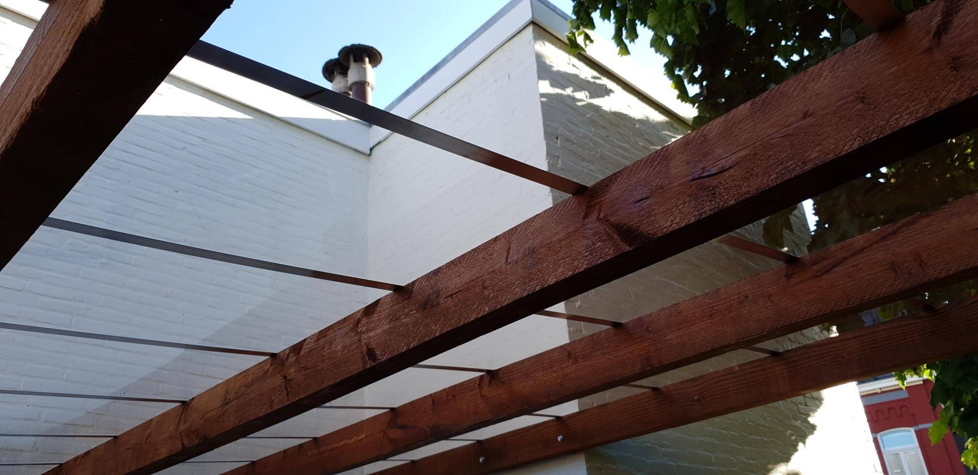 Overkapping kunststof plexiglas