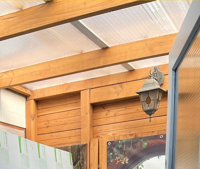 Kanaalplaten dak polycarbonaat