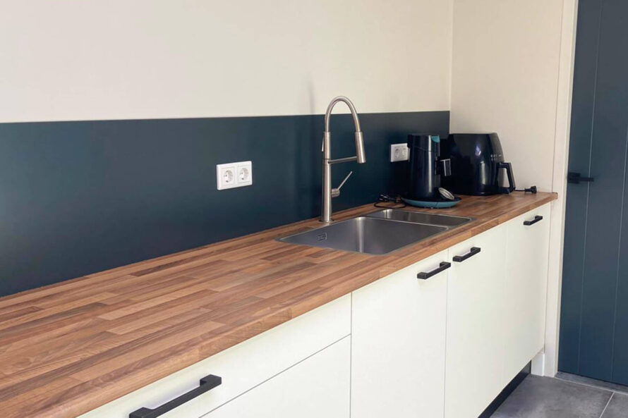 Volkern Achterwand keuken abet antraciet