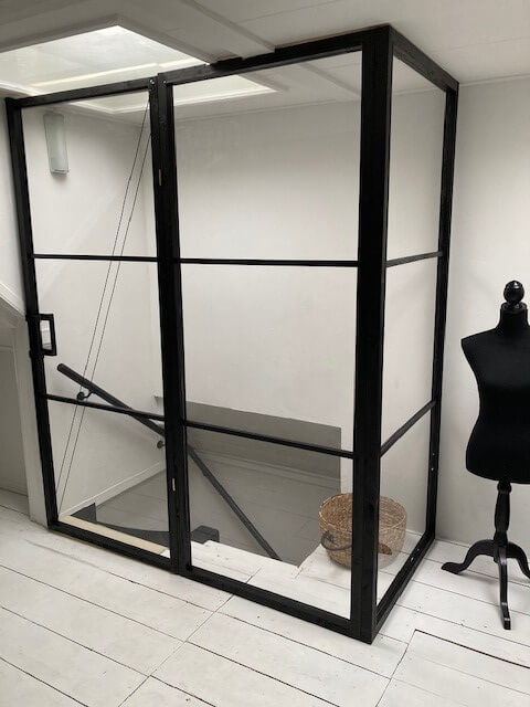 Polycarbonaat platen helder wand trappengat