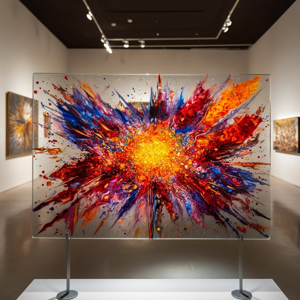 plexiglas plaat schilderen kleuren