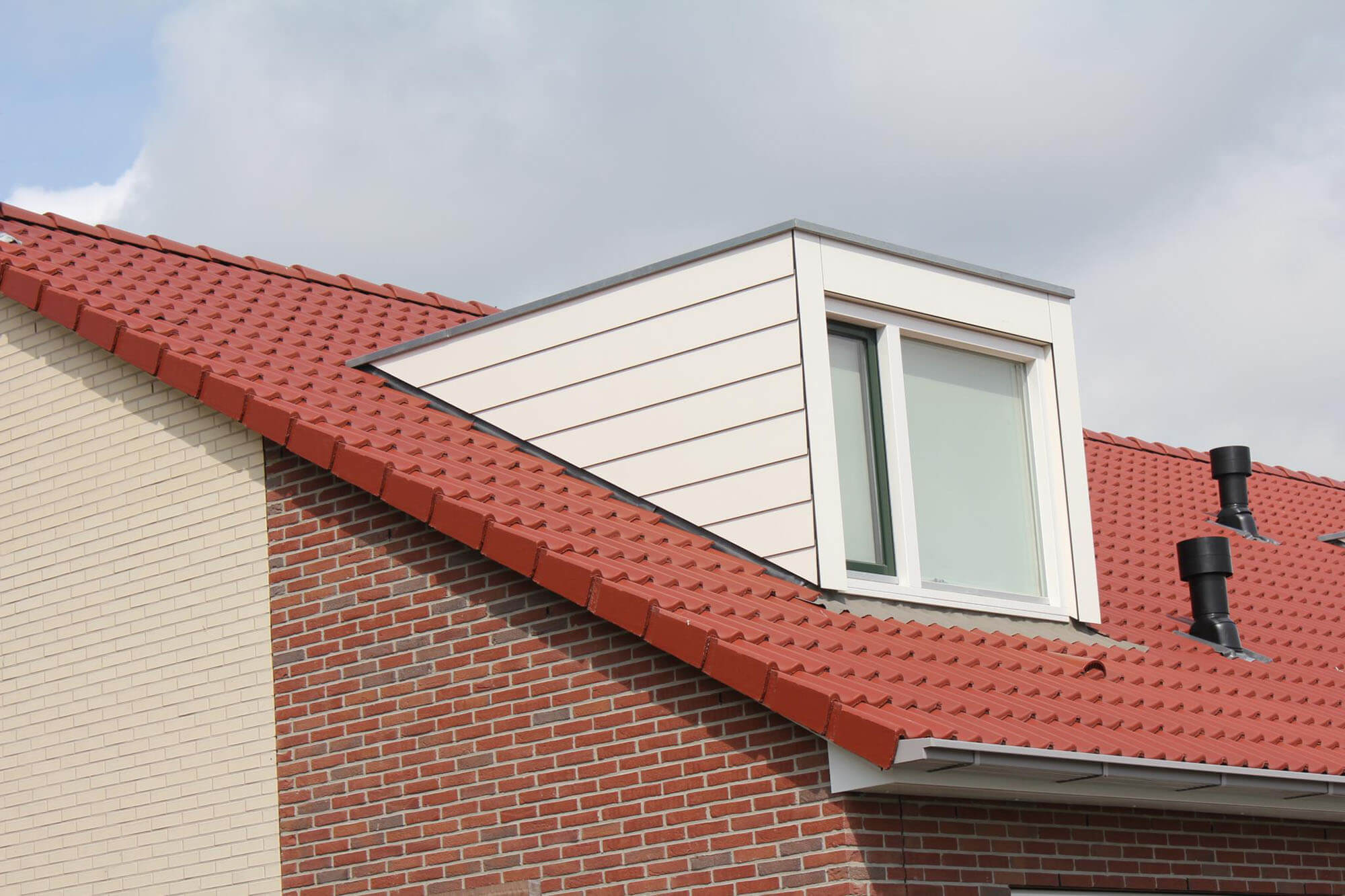 Kunststof boeideel wit