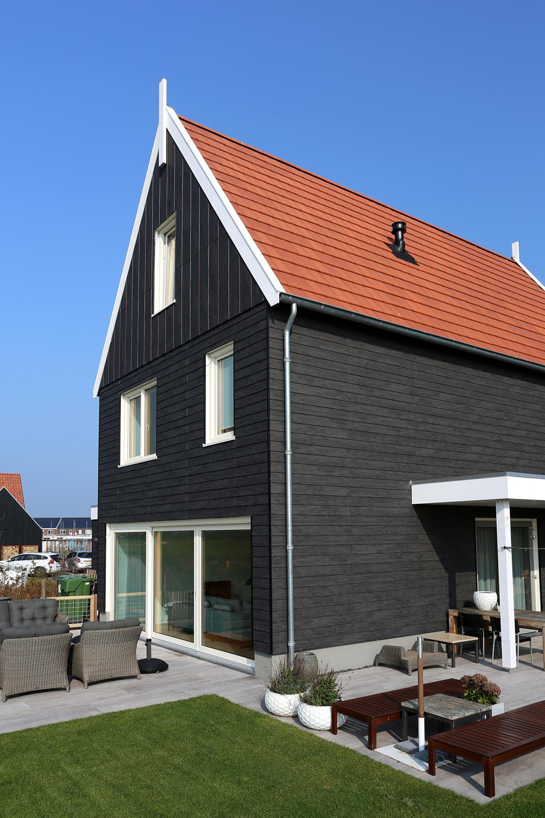 Volkern platen kunststof windveren woonhuis