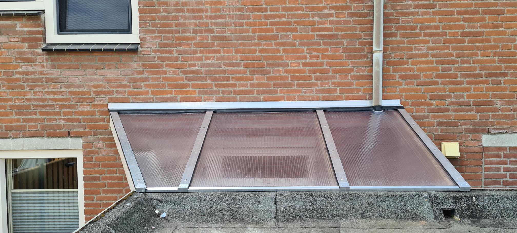 helder kanaalplaten overkapping