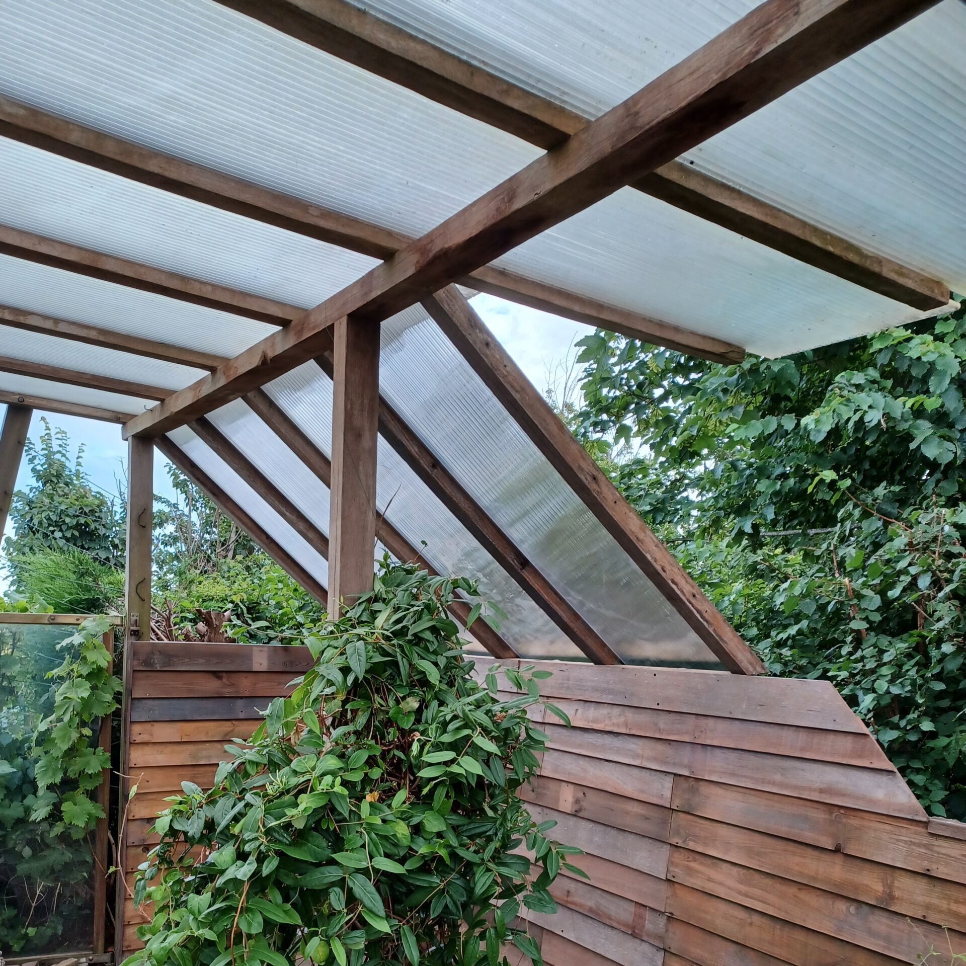 kanaalplaten dak overkapping