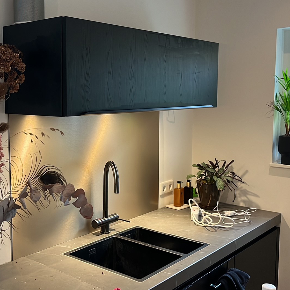 keuken wandpaneel butler finish vierkant hittebestendig