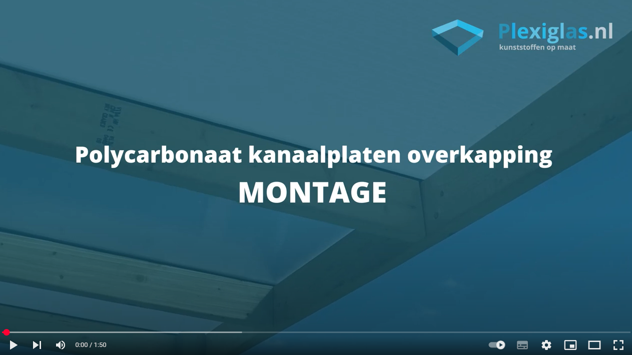 montagevideo kanaalplaten