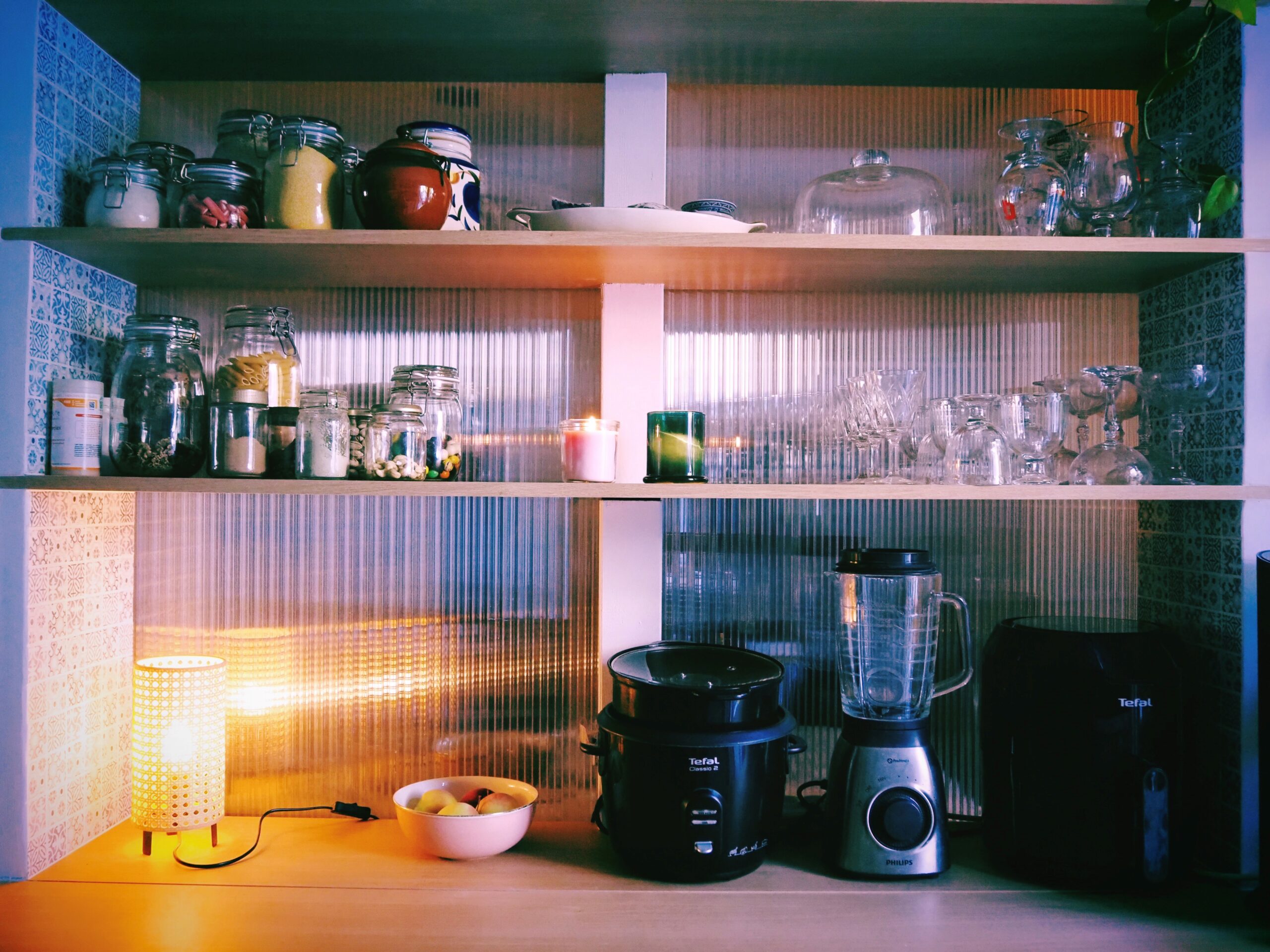 Keukenwand kanaalplaat polycarbonaat kunststof plaat