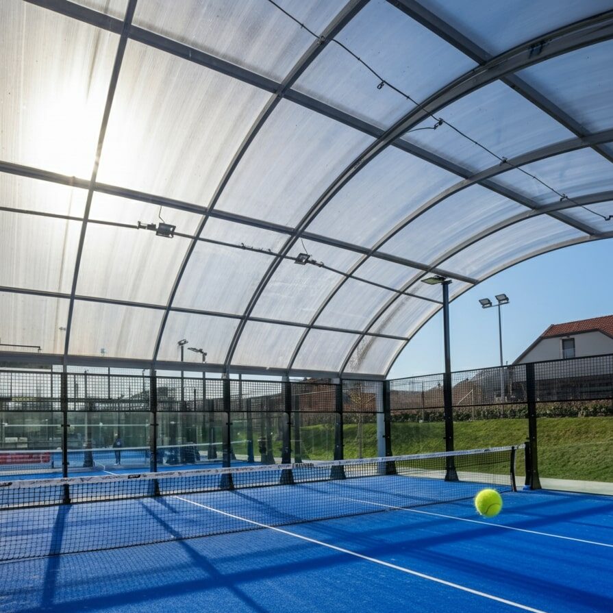 Overkapping polycarbonaat kanaalplaten lexan plaat