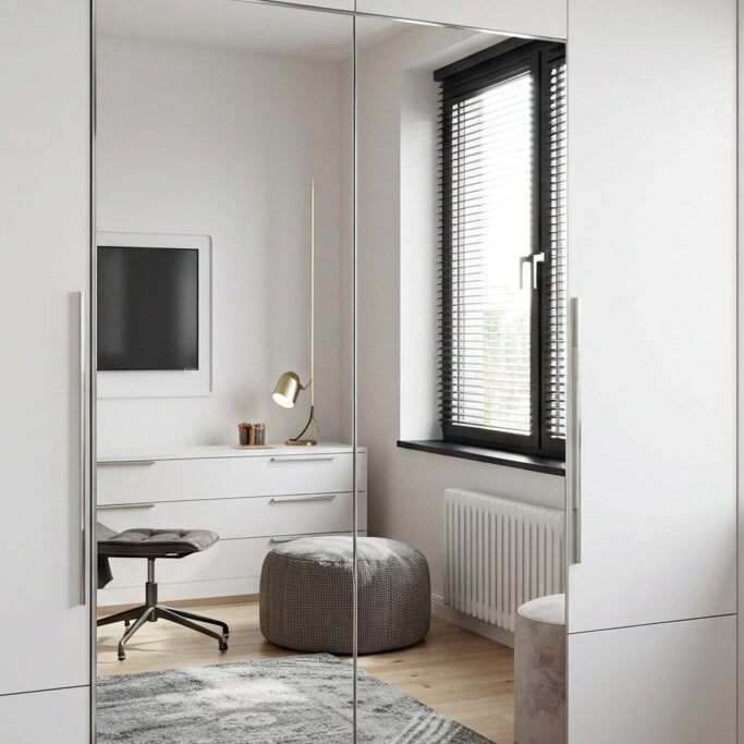 Acrylaat spiegel zilver