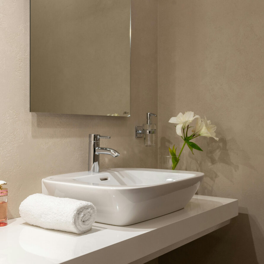 kunststof platen badkamer pvc betonlook wandpaneel