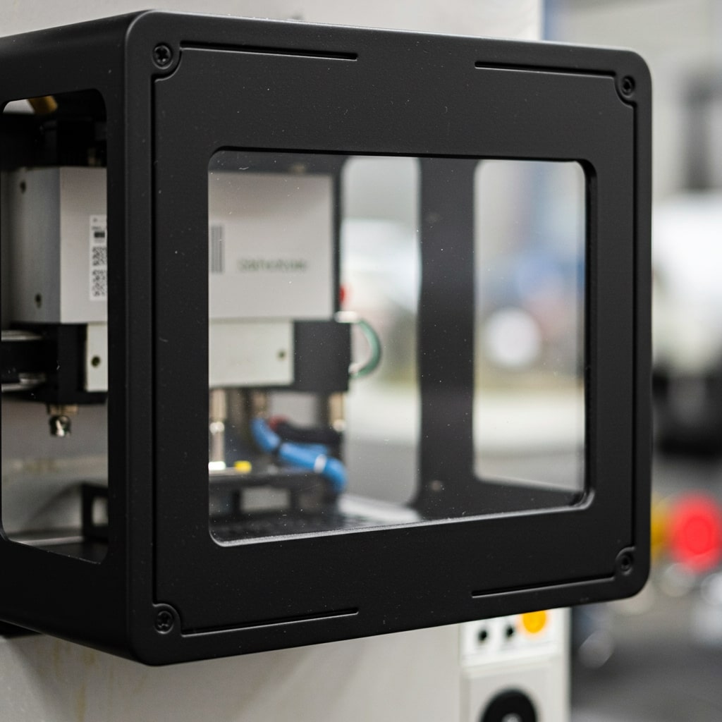 Veiligheidskap PC machine hittebestendige plaat