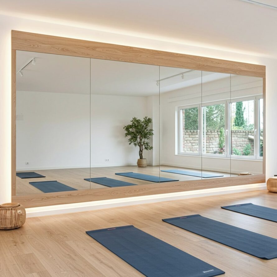 Yoga spiegel pmma plexiglas kunststof