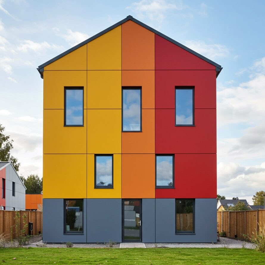 driehoek gevelbekleding