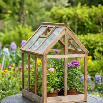 Goedkope tuinkas zelf maken