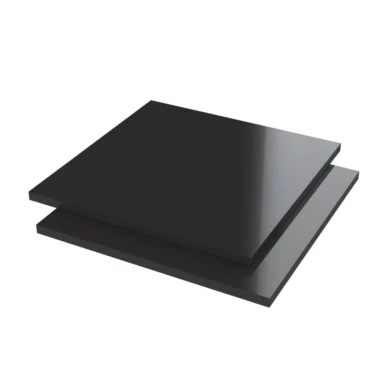 Acrylaat mat zwart PMMA