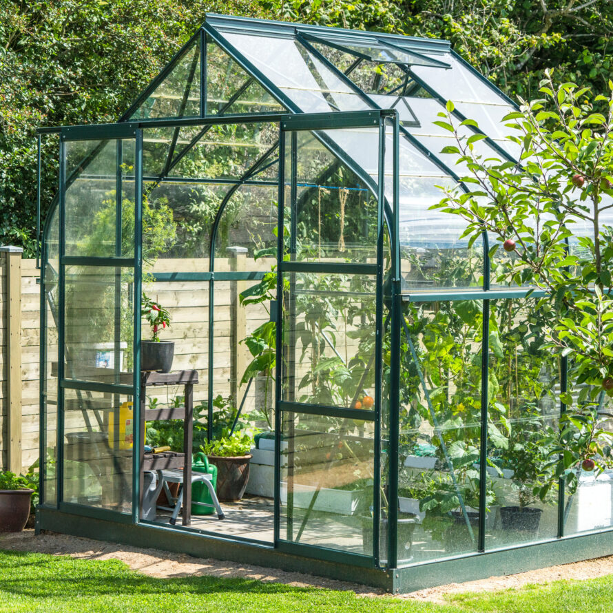 Tuinkas plexiglas UV-doorlatend