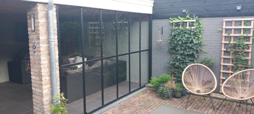 wand serre plexiglas