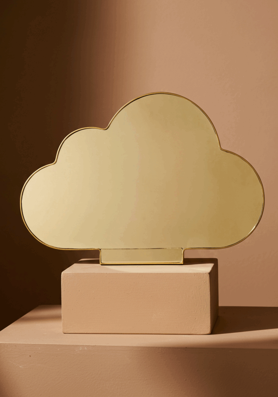 Getinte spiegel dibond