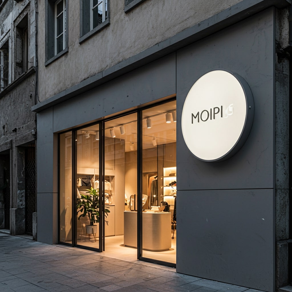 Lichtbak rond PMMA opaal