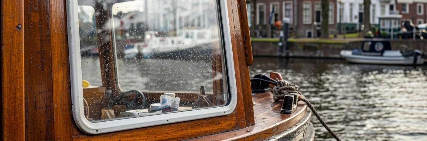 Plastic glasplaat polycarbonaat bootraam