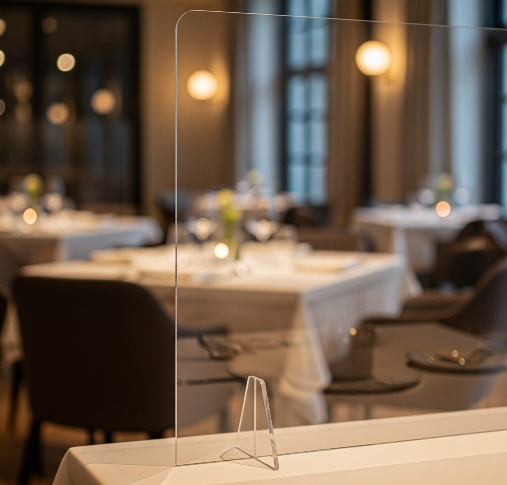 Plexiglas schermen voor horeca