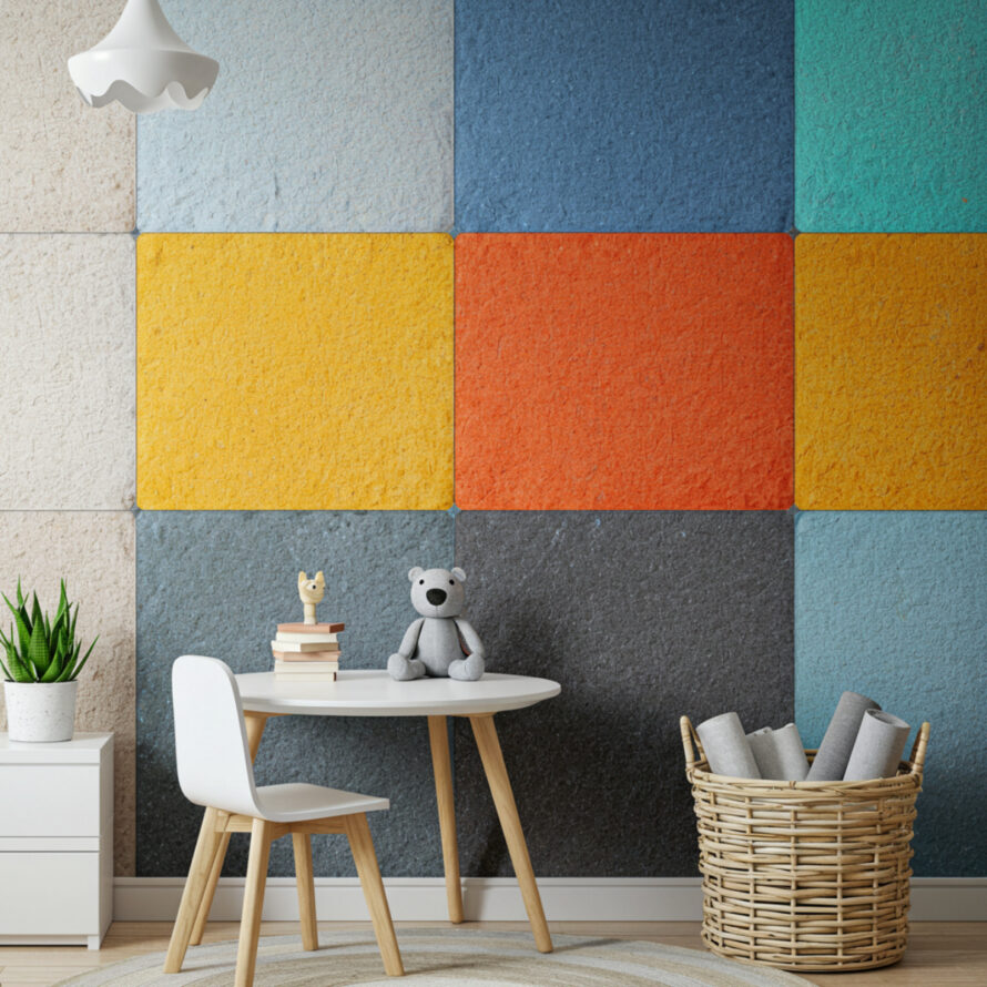 Slaapkamer panelen PET vilt akoestische wandpanelen