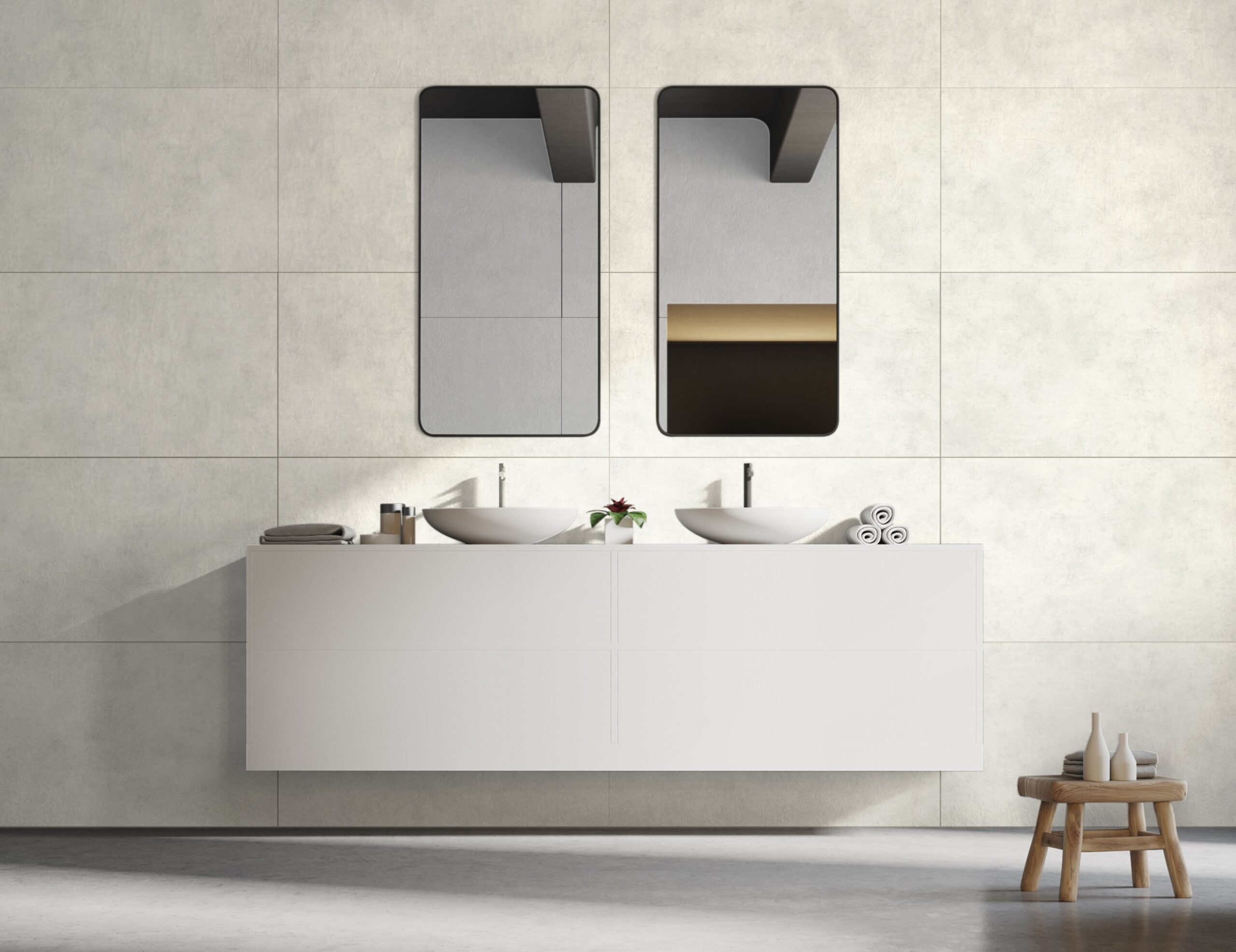 Badkamer panelen renovatie